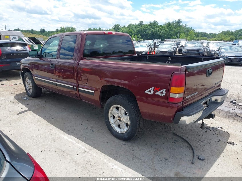 2002 Chevrolet Silverado 1500 VIN 1GCEK19V82E255103 IAAI salvage auction — NORMAL WEAR, Nrc Lienholder Repossession Paperwork (New Hampshire), sold $375 on 2026-07-22 (photo 3)