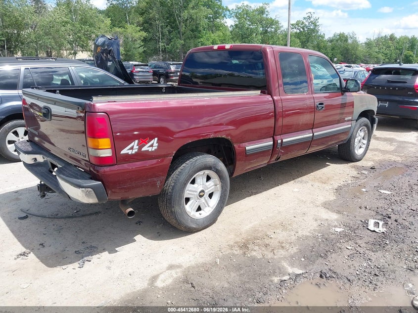 2002 Chevrolet Silverado 1500 VIN 1GCEK19V82E255103 IAAI salvage auction — NORMAL WEAR, Nrc Lienholder Repossession Paperwork (New Hampshire), sold $375 on 2026-07-22 (photo 4)