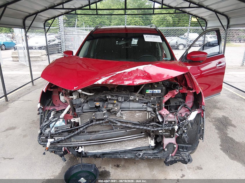 2017 Nissan Rogue VIN JN8AT2MV3HW284539 IAAI salvage auction — FRONT END, Salvage (Connecticut), sold $1,300 on 2026-07-16 (photo 6)