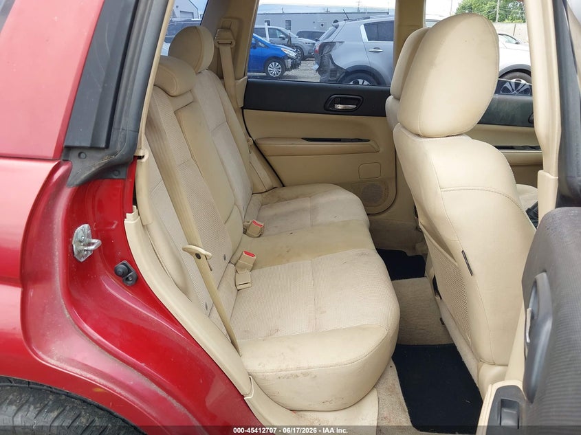 2007 Subaru Forester VIN JF1SG65657G732216 IAAI salvage auction — NORMAL WEAR, Original (Kentucky), sold $400 on 2026-07-27 (photo 8)