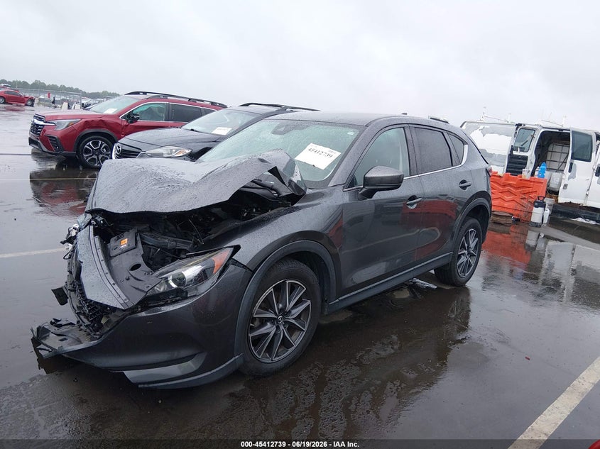 2018 Mazda Cx-5 VIN JM3KFBCM8J0344413 IAAI salvage auction — RIGHT FRONT, Salvage (North Carolina), sold $2,375 on 2026-07-29 (photo 2)