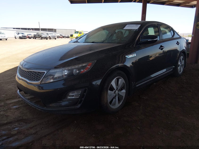 2015 Kia Optima VIN KNAGN4AD9F5081890 IAAI salvage auction — NORMAL WEAR, Clear (Arizona), sold $275 on 2026-07-28 (photo 2)