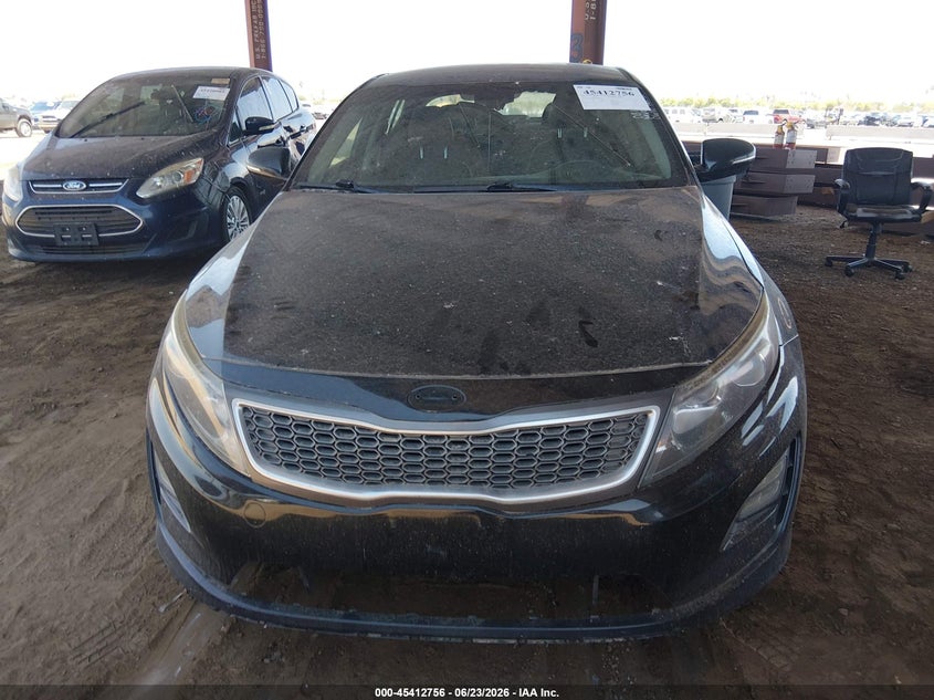 2015 Kia Optima VIN KNAGN4AD9F5081890 IAAI salvage auction — NORMAL WEAR, Clear (Arizona), sold $275 on 2026-07-28 (photo 6)