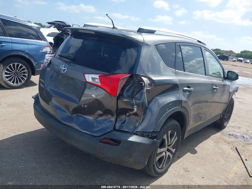 2014 Toyota VIN JTMZFREV6EJ008748 IAAI salvage auction — FRONT END, Salvage (Texas), sold $1,600 on 2026-07-08 (photo 4)