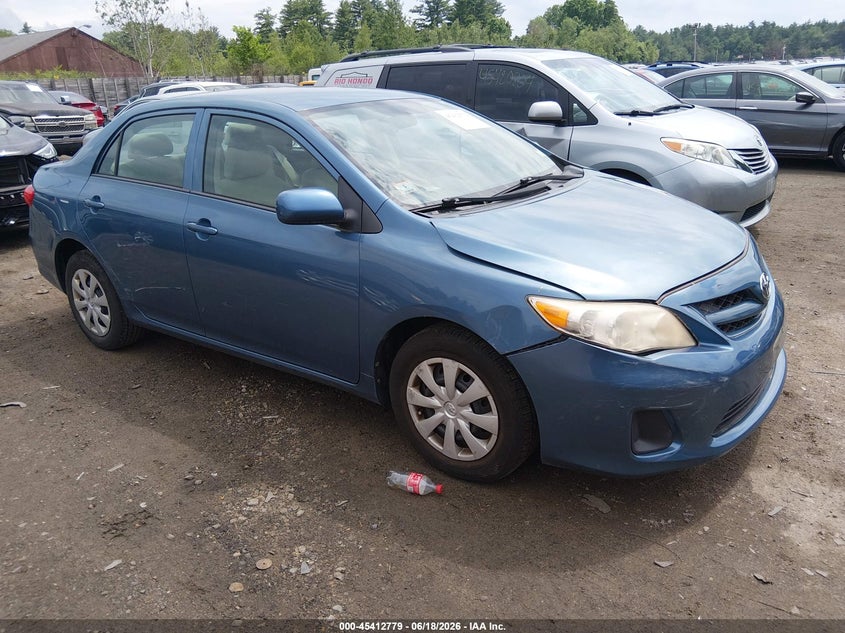 2013 Toyota Corolla VIN 5YFBU4EE2DP165259 IAAI salvage auction — LEFT FRONT, Salvage (Idaho), sold $3,050 on 2026-07-24 (photo 1)