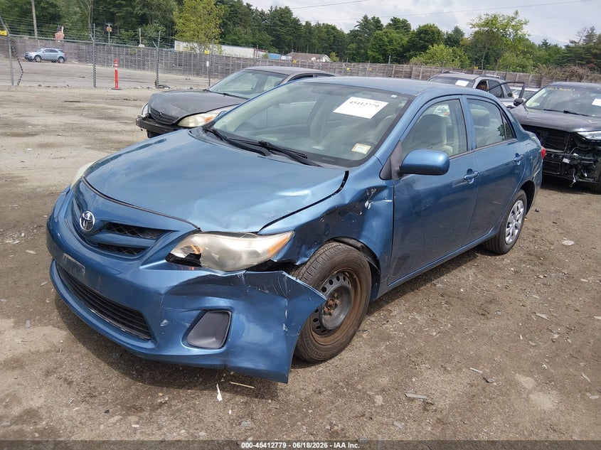 2013 Toyota Corolla VIN 5YFBU4EE2DP165259 IAAI salvage auction — LEFT FRONT, Salvage (Idaho), sold $3,050 on 2026-07-24 (photo 2)