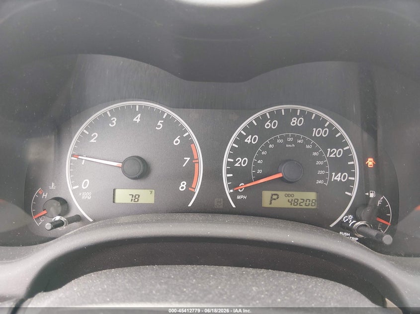 2013 Toyota Corolla VIN 5YFBU4EE2DP165259 IAAI salvage auction — LEFT FRONT, Salvage (Idaho), sold $3,050 on 2026-07-24 (photo 7)