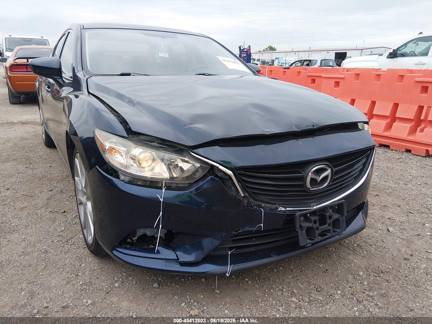 2016 Mazda 6 VIN JM1GJ1V58G1433222 IAAI salvage auction — FRONT END, Salvage (Nebraska), sold $1,050 on 2026-07-12 (photo 6)