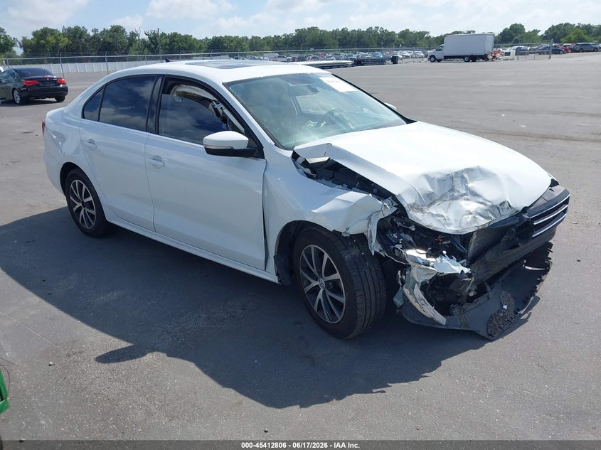 2017 Volkswagen Jetta VIN 3VWDB7AJ7HM410618 IAAI salvage auction — FRONT END, Salvage (Arizona), sold $1,200 on 2026-07-29 (photo 1)