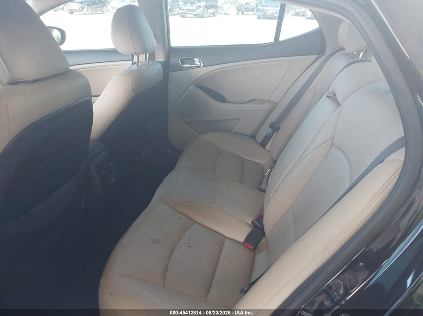 2015 Kia Optima VIN 5XXGN4A70FG410193 IAAI salvage auction — FRONT END, Rebuildable (Florida), sold $500 on 2026-07-15 (photo 8)