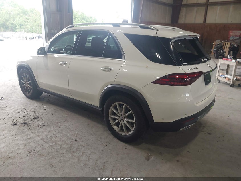 2025 Mercedes-benz Gle VIN 4JGFB4FB5SB424233 IAAI salvage auction — STORM DAMAGE, Salvage Title, sold $175 on 2026-07-27 (photo 3)