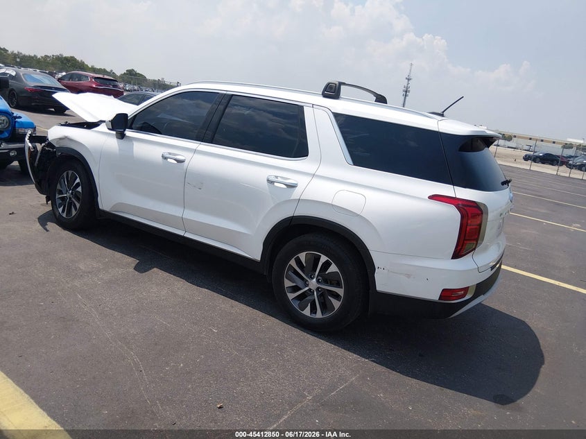 2021 Hyundai Palisade VIN KM8R24HE0MU191132 IAAI salvage auction — FRONT END, Salvage Title, sold $2,050 on 2026-07-30 (photo 3)