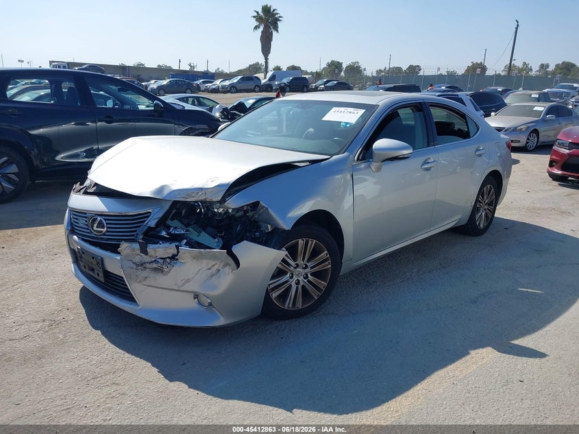 2014 Lexus ES VIN JTHBK1GG3E2124169 IAAI salvage auction — LEFT FRONT, Salvage (California), sold $2,950 on 2026-07-15 (photo 2)