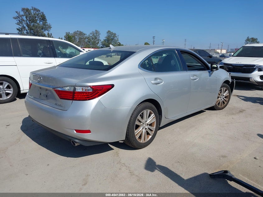 2014 Lexus ES VIN JTHBK1GG3E2124169 IAAI salvage auction — LEFT FRONT, Salvage (California), sold $2,950 on 2026-07-15 (photo 4)