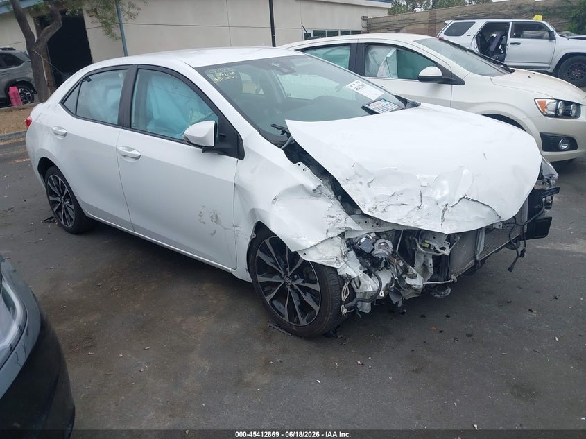 2017 Toyota Corolla VIN 5YFBURHE7HP621190 IAAI salvage auction — RIGHT FRONT, Salvage Title, sold $1,250 on 2026-07-10 (photo 1)