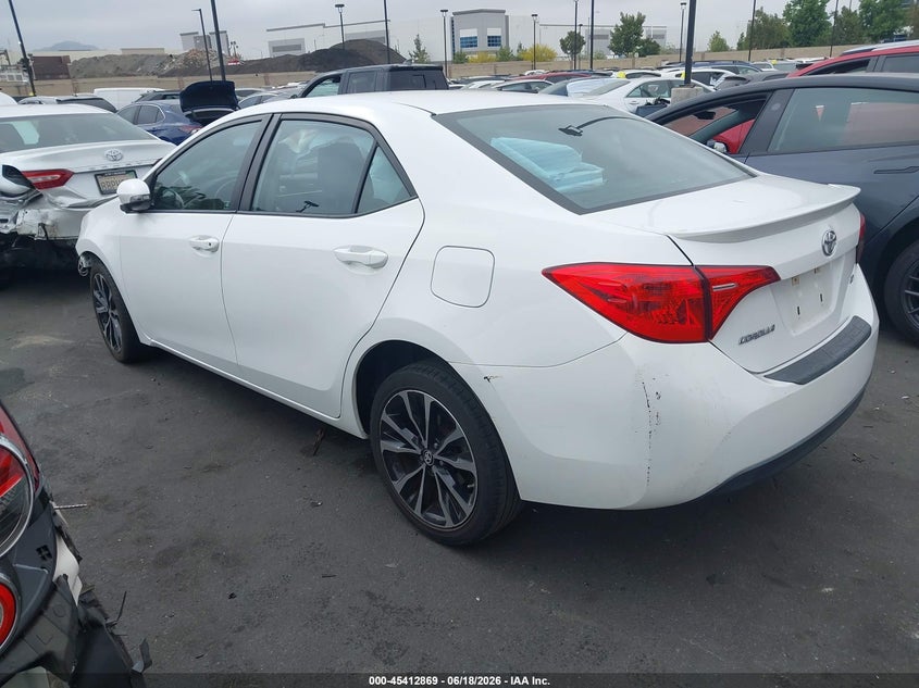 2017 Toyota Corolla VIN 5YFBURHE7HP621190 IAAI salvage auction — RIGHT FRONT, Salvage Title, sold $1,250 on 2026-07-10 (photo 3)