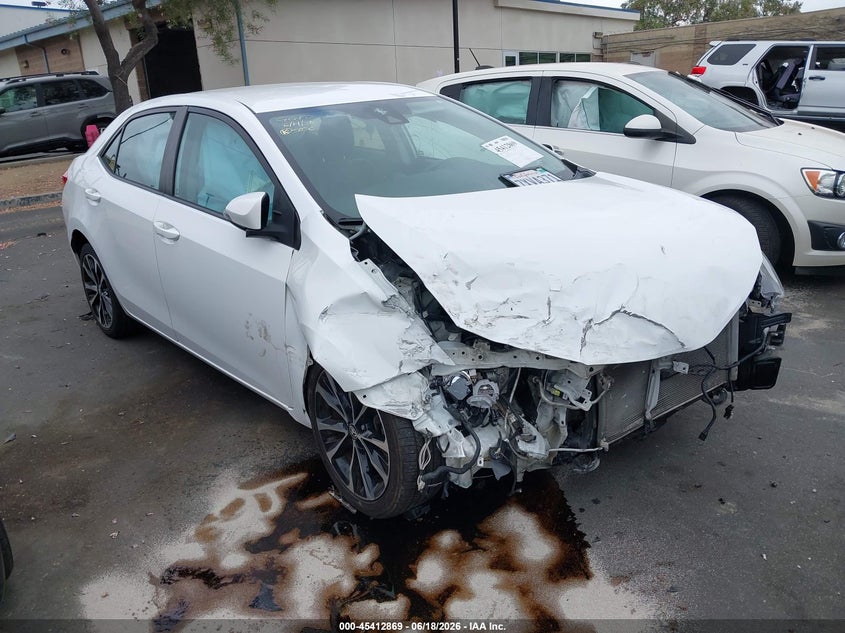 2017 Toyota Corolla VIN 5YFBURHE7HP621190 IAAI salvage auction — RIGHT FRONT, Salvage Title, sold $1,250 on 2026-07-10 (photo 6)