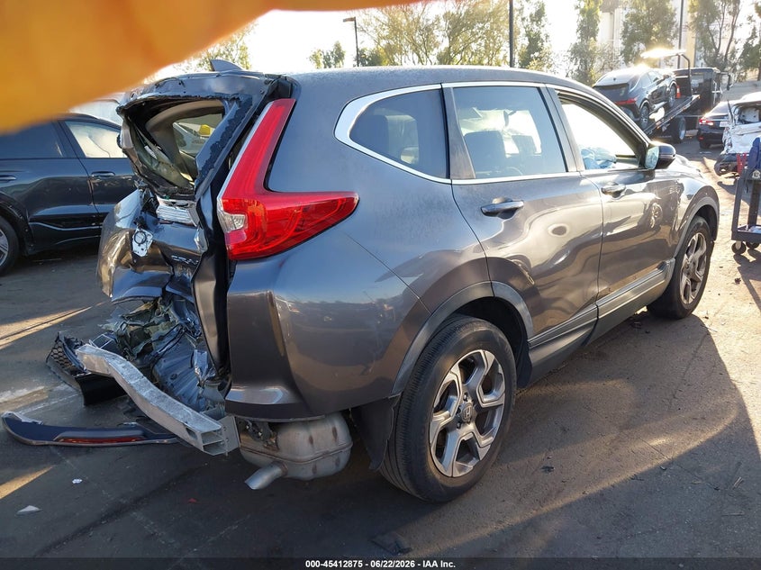 2019 Honda Cr-v VIN 5J6RW1H55KA035992 IAAI salvage auction — FRONT & REAR, Salvage Title, sold $2,800 on 2026-07-19 (photo 4)