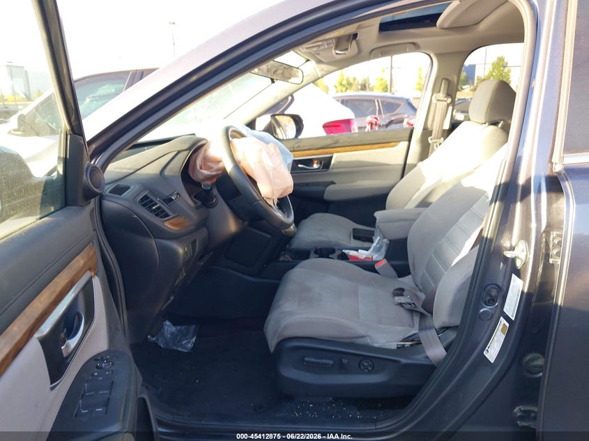 2019 Honda Cr-v VIN 5J6RW1H55KA035992 IAAI salvage auction — FRONT & REAR, Salvage Title, sold $2,800 on 2026-07-19 (photo 5)