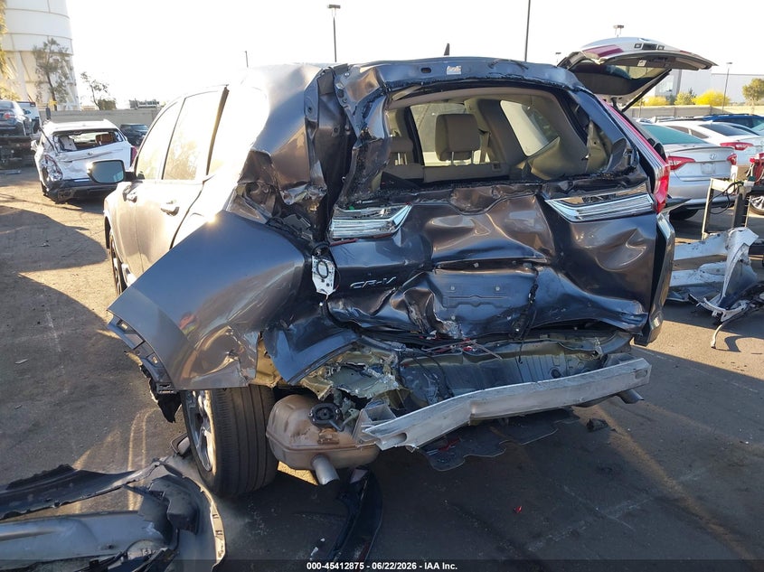 2019 Honda Cr-v VIN 5J6RW1H55KA035992 IAAI salvage auction — FRONT & REAR, Salvage Title, sold $2,800 on 2026-07-19 (photo 6)