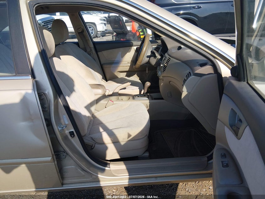 2008 Kia Optima VIN KNAGE123285265530 IAAI salvage auction — LEFT FRONT, Salvage (Louisiana), sold $25 on 2026-07-29 (photo 5)