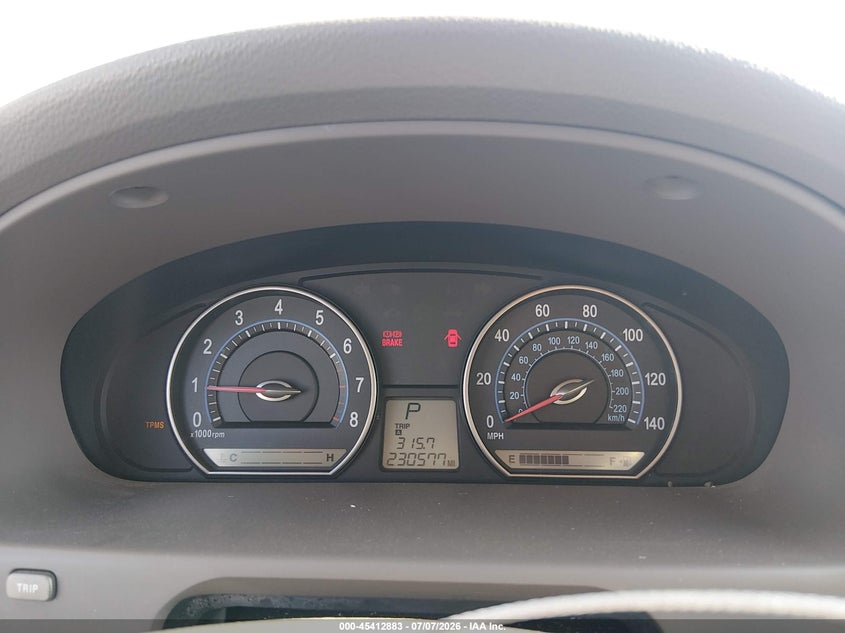 2008 Kia Optima VIN KNAGE123285265530 IAAI salvage auction — LEFT FRONT, Salvage (Louisiana), sold $25 on 2026-07-29 (photo 7)