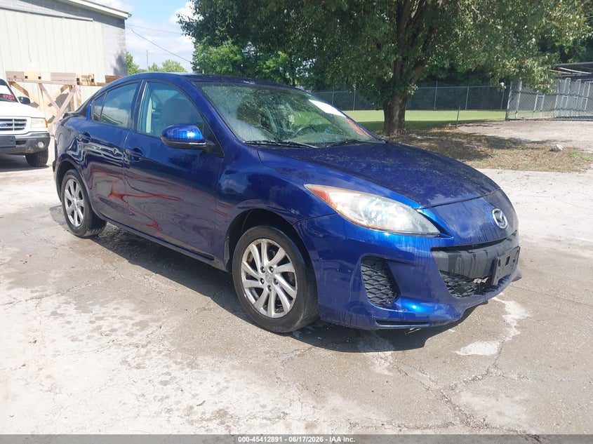 2012 Mazda 3 VIN JM1BL1V70C1694814 IAAI salvage auction — NORMAL WEAR, Clear (Tennessee), sold $325 on 2026-07-22 (photo 1)
