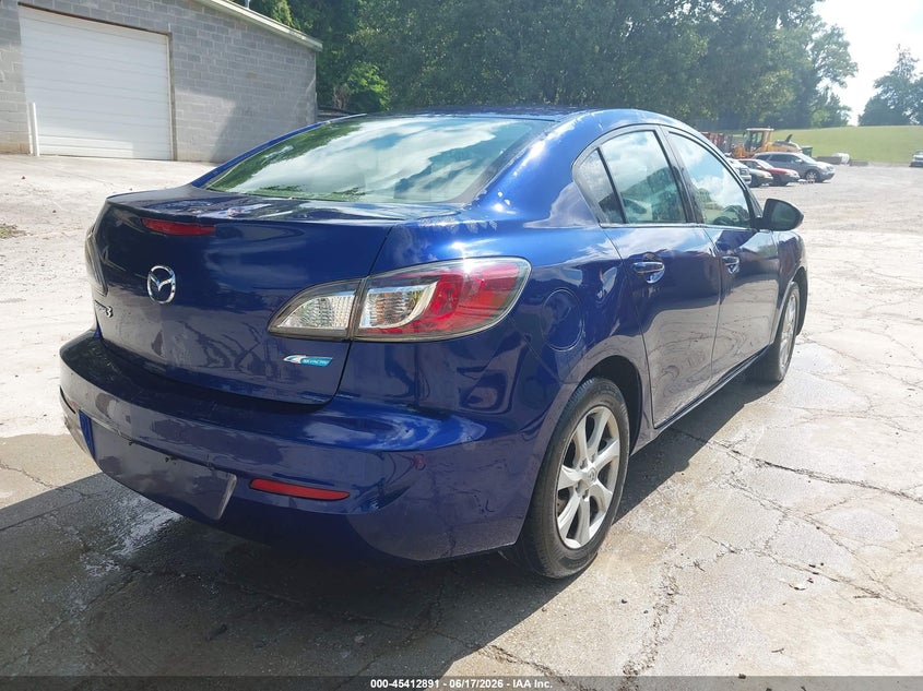 2012 Mazda 3 VIN JM1BL1V70C1694814 IAAI salvage auction — NORMAL WEAR, Clear (Tennessee), sold $325 on 2026-07-22 (photo 4)