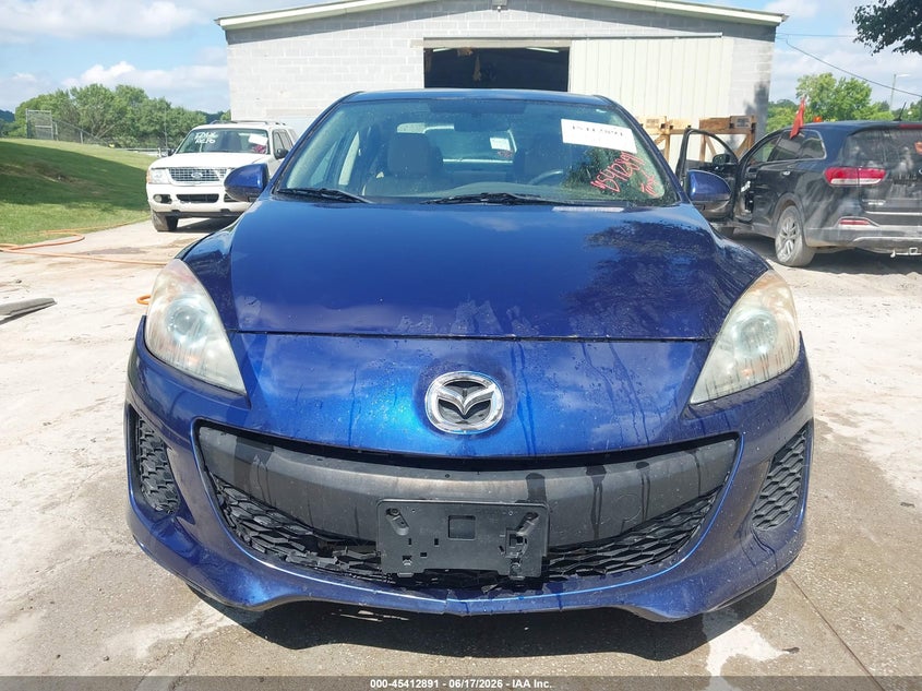 2012 Mazda 3 VIN JM1BL1V70C1694814 IAAI salvage auction — NORMAL WEAR, Clear (Tennessee), sold $325 on 2026-07-22 (photo 6)