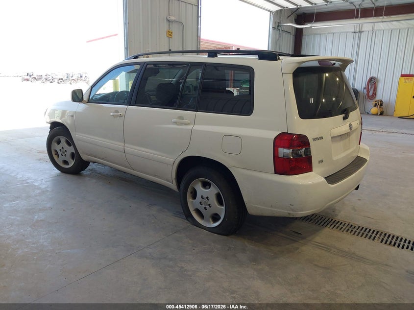 2004 Toyota Highlander VIN JTEDP21A340024388 IAAI salvage auction — UNKNOWN, Salvage (Utah), sold $125 on 2026-07-13 (photo 3)