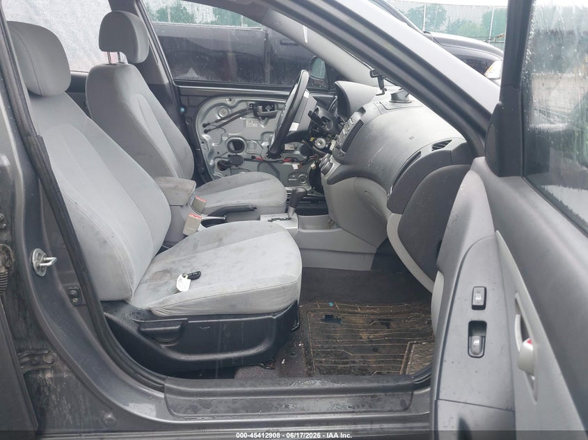 2008 Hyundai Elantra VIN KMHDU46D38U578536 IAAI salvage auction — RIGHT SIDE, Clear (Indiana), sold $325 on 2026-07-14 (photo 5)