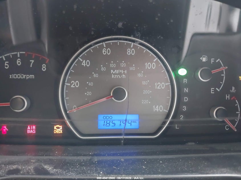 2008 Hyundai Elantra VIN KMHDU46D38U578536 IAAI salvage auction — RIGHT SIDE, Clear (Indiana), sold $325 on 2026-07-14 (photo 7)