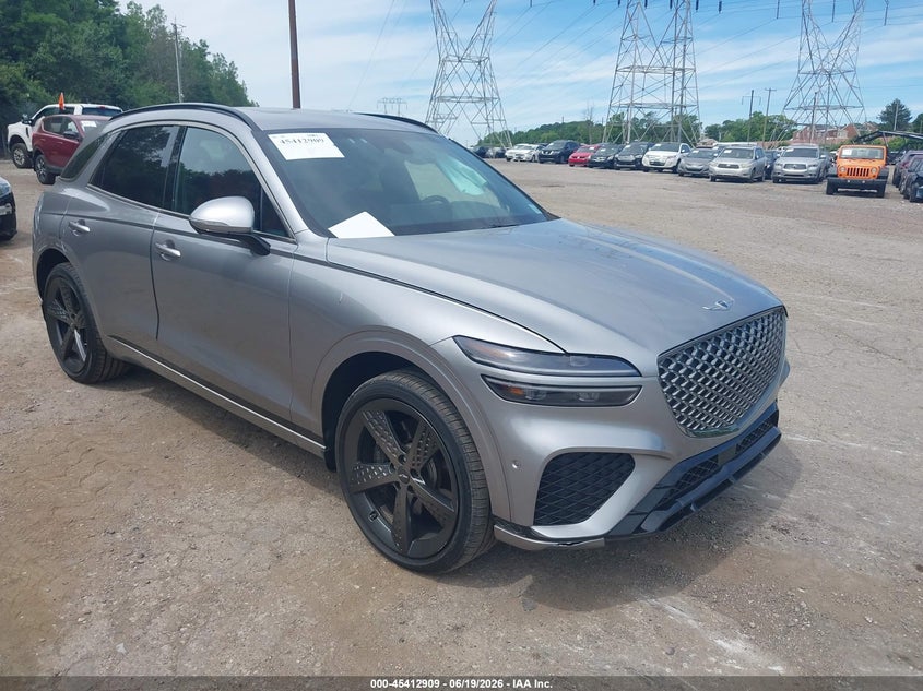2024 Genesis Gv70 VIN 5NMMADTB6RH001850 IAAI salvage auction — REAR END, Salvage Title, sold $12,600 on 2026-08-02 (photo 1)