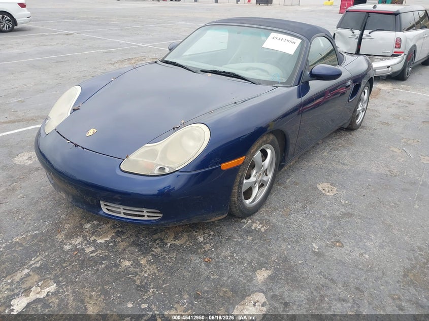 2002 Porsche Boxster VIN WP0CA29812U625131 IAAI salvage auction — NORMAL WEAR, Clear - Dealer Only (California), sold $125 on 2026-07-22 (photo 2)