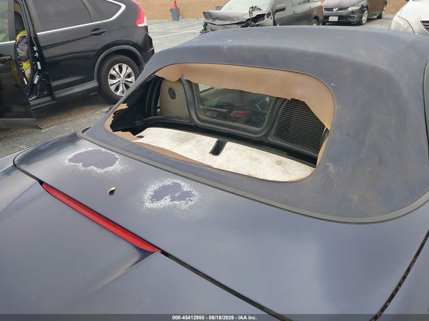 2002 Porsche Boxster VIN WP0CA29812U625131 IAAI salvage auction — NORMAL WEAR, Clear - Dealer Only (California), sold $125 on 2026-07-22 (photo 6)