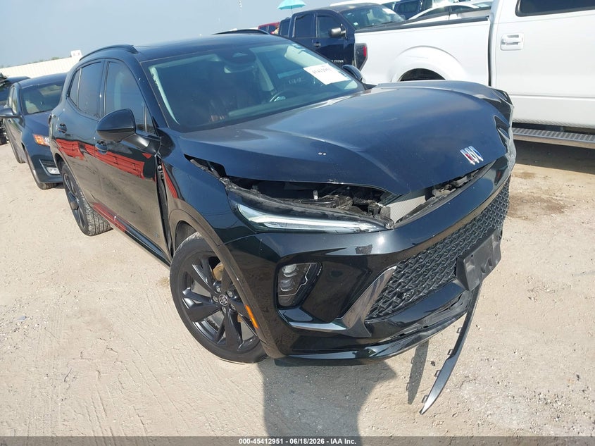 2024 Buick Envision VIN LRBFZPE49RD013712 IAAI salvage auction — FRONT END, Salvage (Texas), sold $2,550 on 2026-07-29 (photo 1)