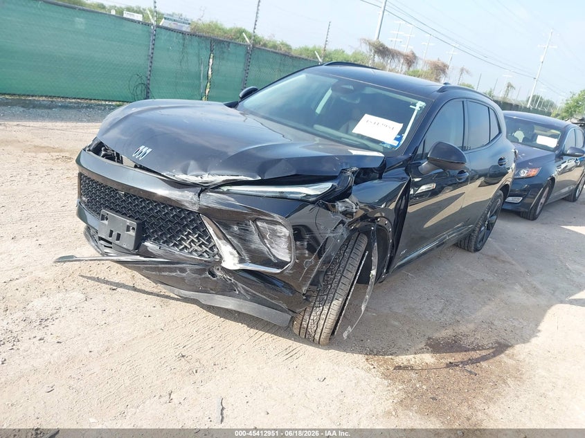 2024 Buick Envision VIN LRBFZPE49RD013712 IAAI salvage auction — FRONT END, Salvage (Texas), sold $2,550 on 2026-07-29 (photo 2)