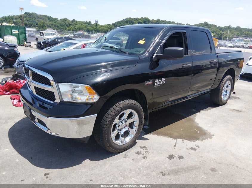 2020 Ram 1500 VIN 3C6RR7KT8LG131181 IAAI salvage auction — RIGHT FRONT, Salvage (Missouri), sold $6,500 on 2026-07-25 (photo 2)