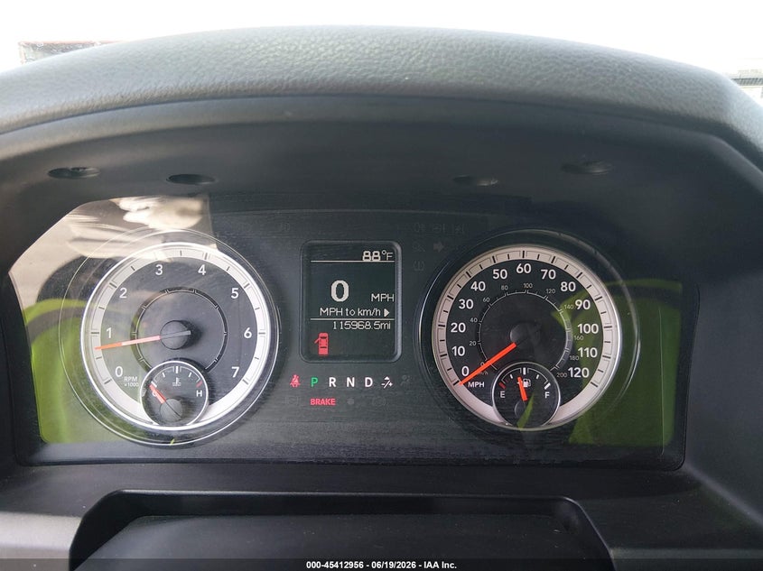 2020 Ram 1500 VIN 3C6RR7KT8LG131181 IAAI salvage auction — RIGHT FRONT, Salvage (Missouri), sold $6,500 on 2026-07-25 (photo 7)