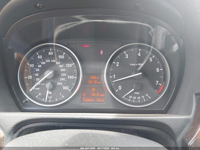 2010 BMW 3 series VIN WBAUU3C50AA540889 IAAI salvage auction — LEFT SIDE, Bill Of Sale (Washington), sold $625 on 2026-07-14 (photo 7)