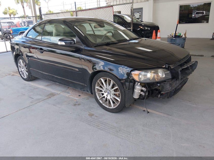 2009 Volvo C70 VIN YV1MC67269J072695 IAAI salvage auction — FRONT END, Rebuildable (Florida), sold $650 on 2026-07-08 (photo 1)