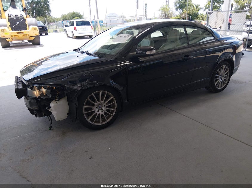 2009 Volvo C70 VIN YV1MC67269J072695 IAAI salvage auction — FRONT END, Rebuildable (Florida), sold $650 on 2026-07-08 (photo 2)