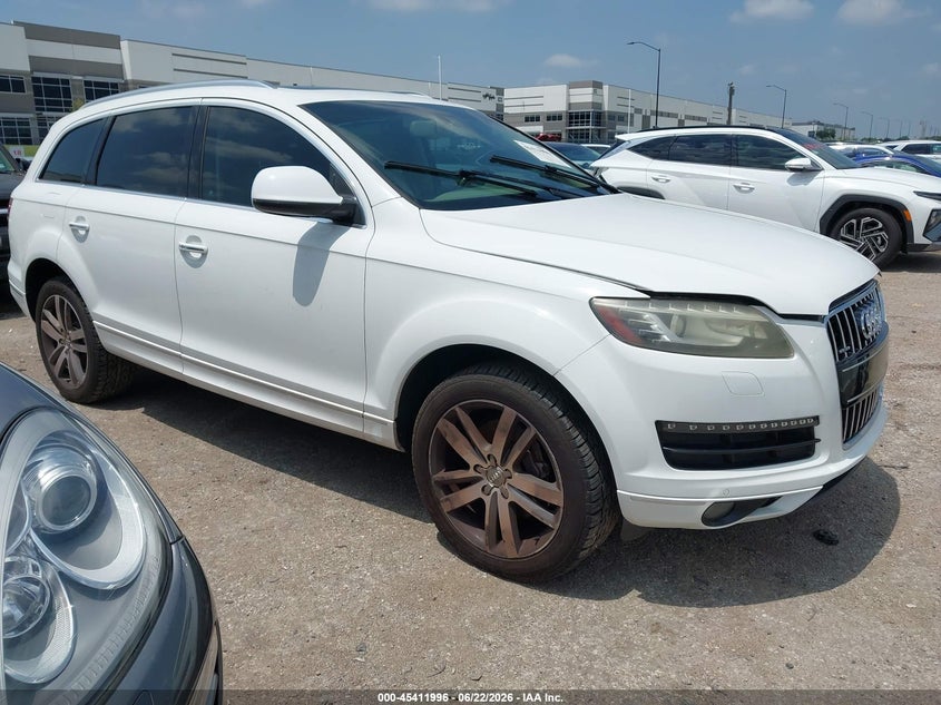 2010 Audi Q7 VIN WA1VYAFE3AD002255 IAAI salvage auction — NORMAL WEAR, Original (Texas), sold $275 on 2026-07-14 (photo 1)