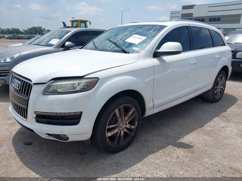 2010 Audi Q7 VIN WA1VYAFE3AD002255 IAAI salvage auction — NORMAL WEAR, Original (Texas), sold $275 on 2026-07-14 (photo 2)