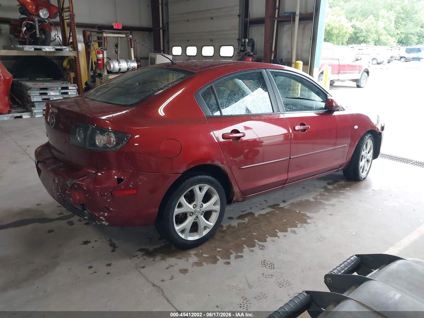 2009 Mazda 3 VIN JM1BK32F491216298 IAAI salvage auction — LEFT & RIGHT, Clear (Michigan), sold $550 on 2026-07-20 (photo 4)