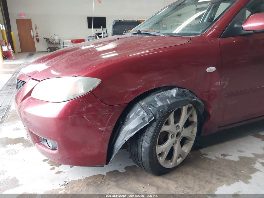 2009 Mazda 3 VIN JM1BK32F491216298 IAAI salvage auction — LEFT & RIGHT, Clear (Michigan), sold $550 on 2026-07-20 (photo 6)