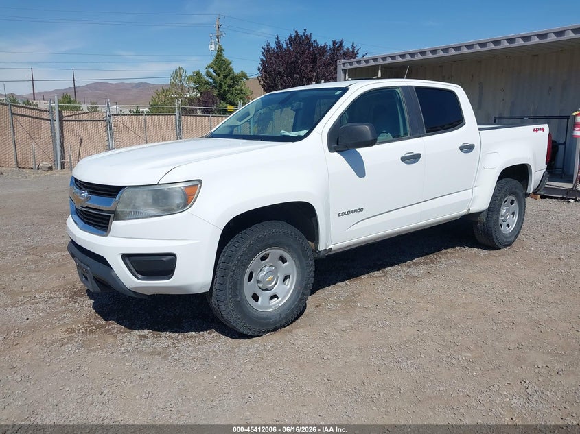 2016 Chevrolet Colorado VIN 1GCGTBE34G1308183 IAAI salvage auction — NORMAL WEAR, Sf97 (Nevada), sold $14,800 on 2026-07-30 (photo 2)