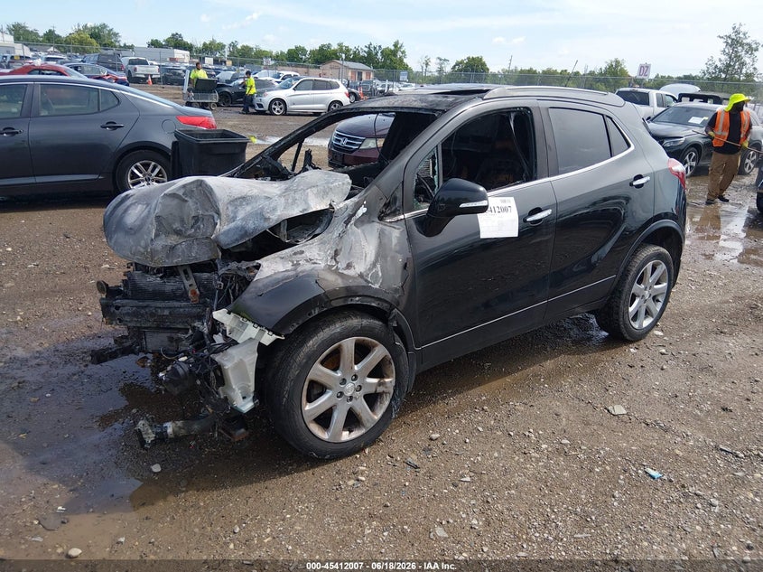 2017 Buick Encore VIN KL4CJHSB7HB193961 IAAI salvage auction — TOTAL BURN, Salvage (Ohio), sold $250 on 2026-07-09 (photo 2)