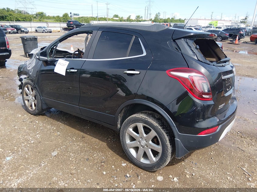 2017 Buick Encore VIN KL4CJHSB7HB193961 IAAI salvage auction — TOTAL BURN, Salvage (Ohio), sold $250 on 2026-07-09 (photo 3)