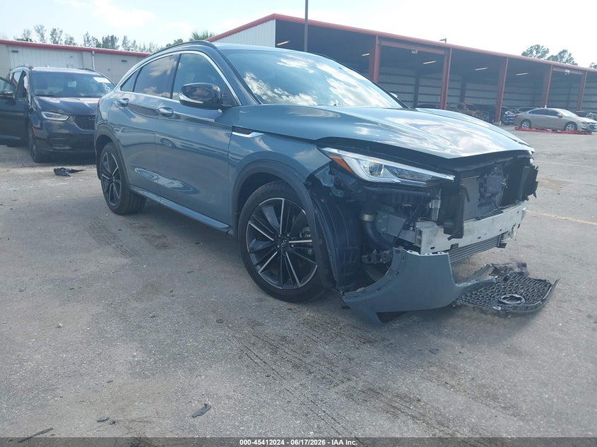 2022 Infiniti Qx55 VIN 3PCAJ5J33NF105227 — IAAI salvage auction photo